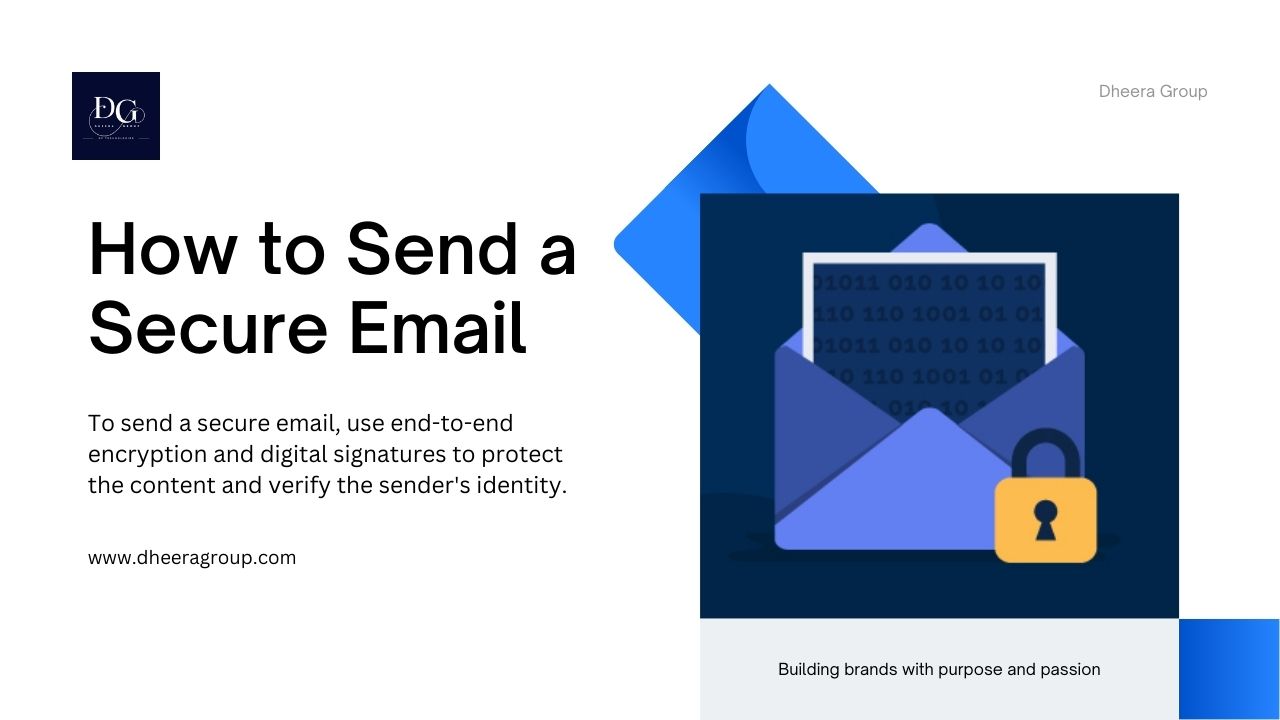 How to Send a Secure Email