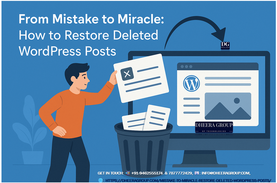 From Mistake to Miracle: How to Restore Deleted WordPress Posts 1 WordPress Post