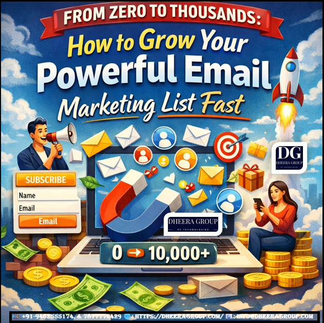 From Zero to Thousands: How to Grow Your Powerful Email Marketing List Fast