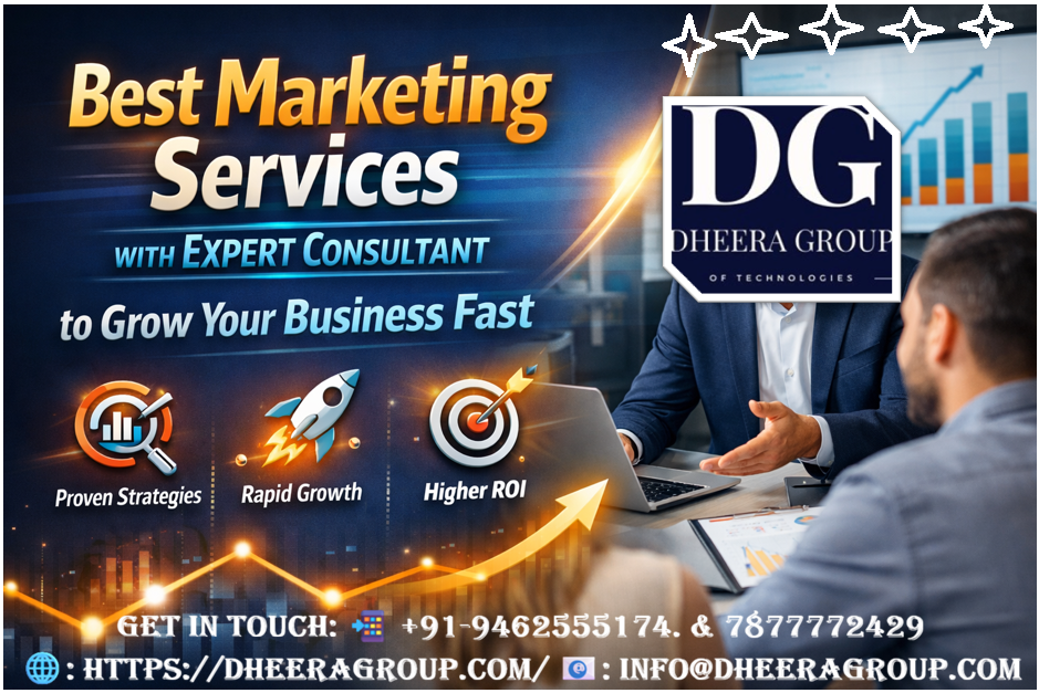 Best Marketing Services with Expert Consultant to Grow Your Business Fast