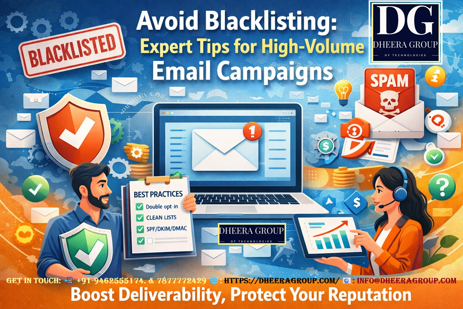 🚀 Avoid Blacklisting: Expert Tips for High-Volume Email Campaigns