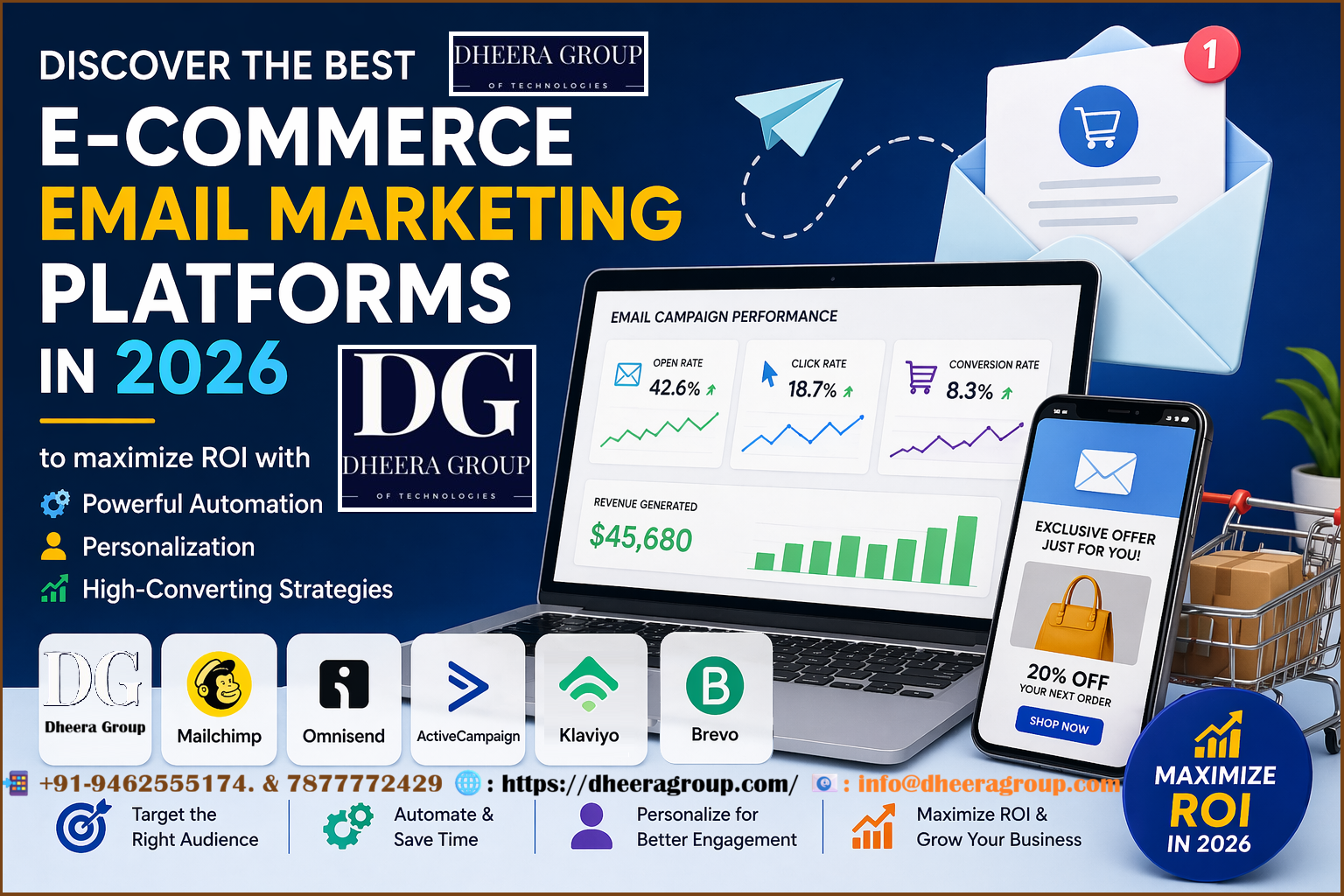 E-commerce Email Marketing: Best Platforms to Maximize ROI in 2026