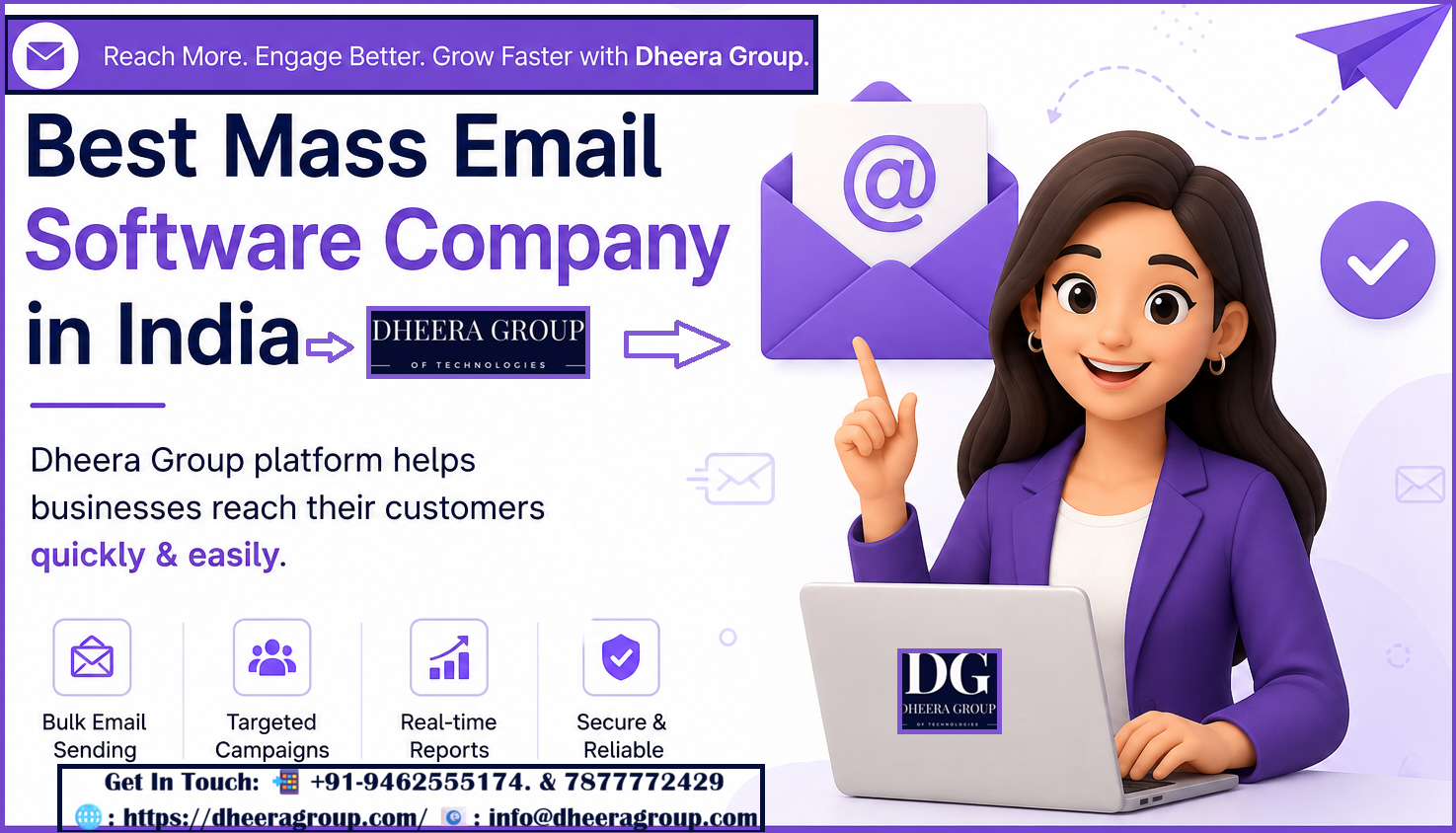 Top Mass Email Software Company in India for Effective Email Campaigns