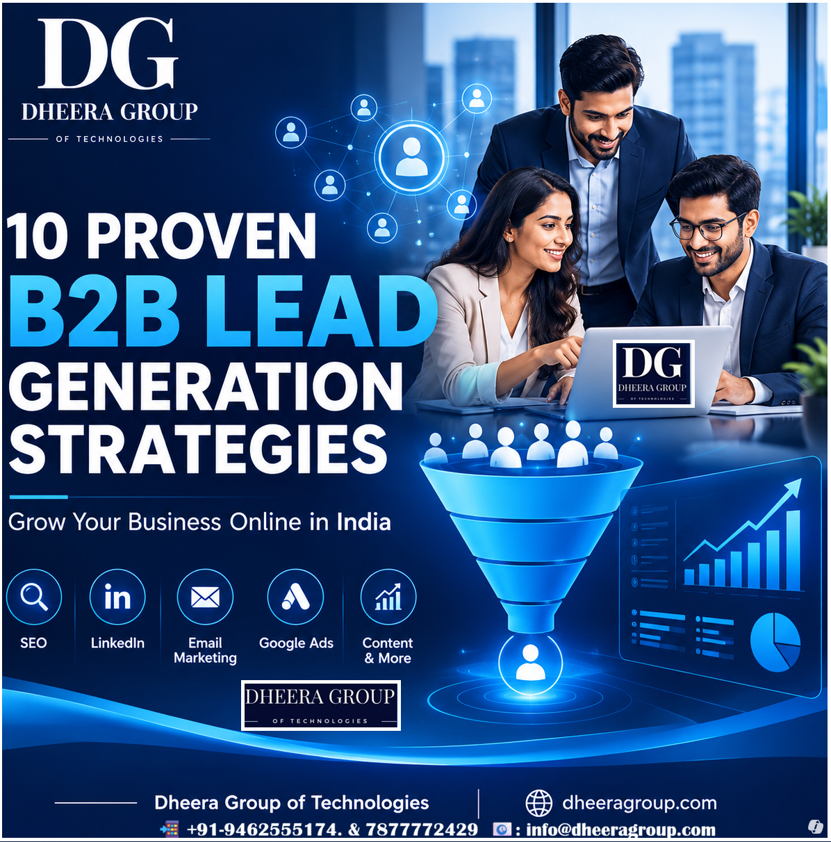 How to Generate Quality B2B Leads Online in India: 10 Proven Strategies 1 How to Generate Quality B2B Leads Online in India: 10 Proven Strategies